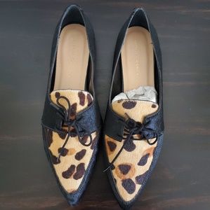Loeffler randall haircalf loafers